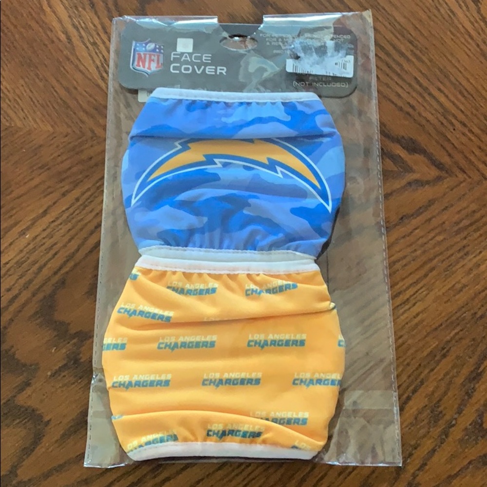 NFL Chargers Face Masks